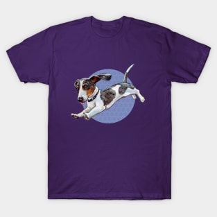 Super Cute Dachshund Pattern T-Shirt